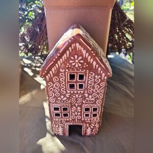 Pottery Barn Tall Gingerbread Village House! BNIB!